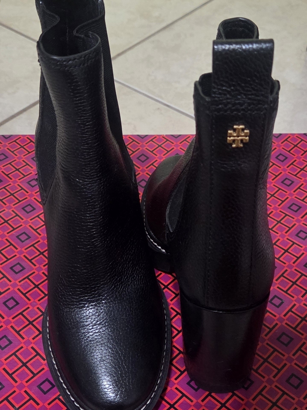 Tory Burch Chelsea 70mm Lug Bootie
